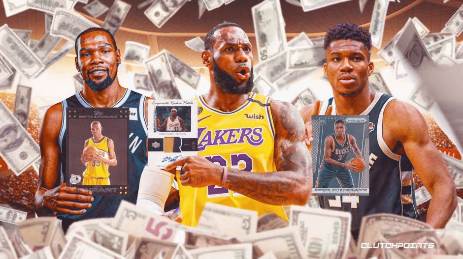 勒布朗·詹姆斯和其他四位NBA球星都买了自己的篮球卡