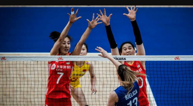 中国女排世界联赛里约站3胜1负稳居亚洲榜首