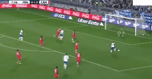 【热身】姆巴佩替补出场，在加拿大0-0对阵法国
